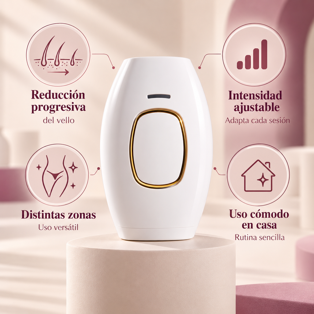 Silké Lux · Depiladora IPL de luz pulsada